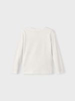 Name it Παιδική Μπλούζα για Αγόρι Άσπρο 13218862-White Alyssum - Image 4