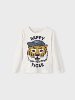 Name it Παιδική Μπλούζα για Αγόρι Άσπρο 13218862-White Alyssum - Image 3