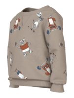 Name it Παιδικό Φούτερ για Αγόρι Μπεζ 13220382-Oxford Tan - Image 2