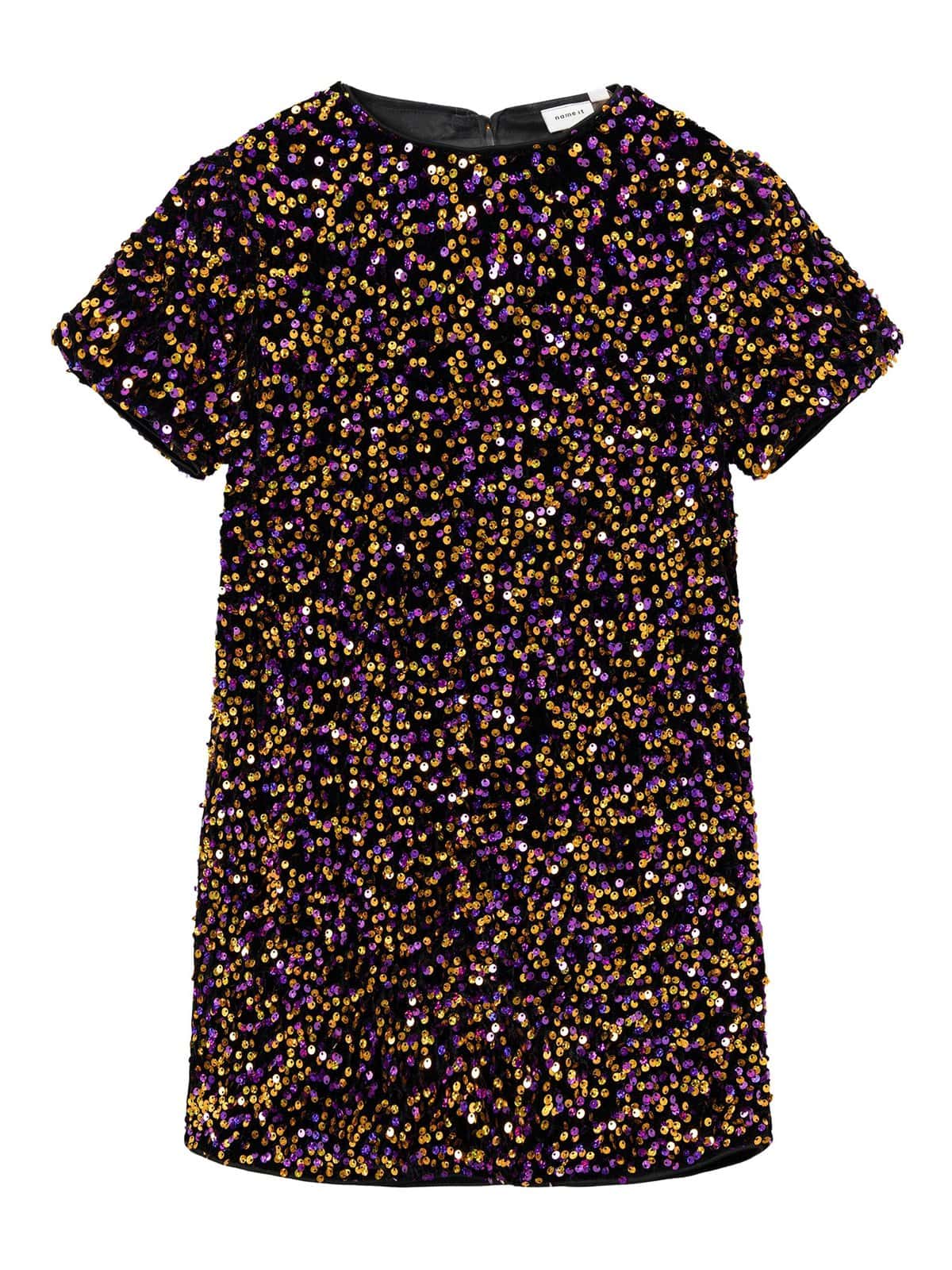 NAME-IT_Autumnwinter_4474051_13209416 Name it Παιδικό Φόρεμα για Κορίτσι Μπορντώ 13209416-Grape Juice - Image 1