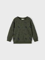 Name it Παιδικό Φούτερ για Αγόρι Χακί  13218869