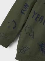 Name it Παιδικό Φούτερ για Αγόρι Χακί  13218869 - Image 2