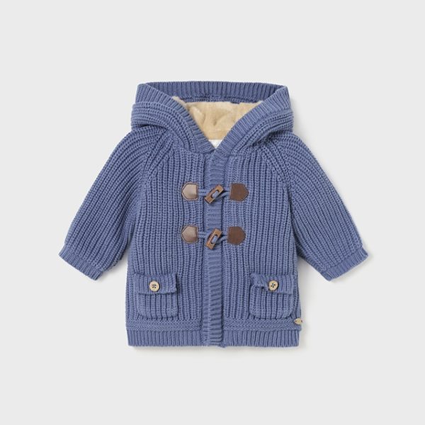 Mayoral Βρεφική Ζακέτα Πλεκτή για Αγόρι Μπλε 13-02302-025