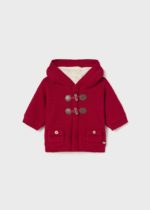 Mayoral Βρεφική Ζακέτα Πλεκτή για Αγόρι Κόκκινο 13-02302-026