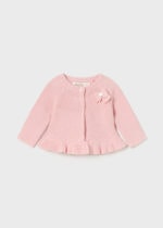 Mayoral Βρεφική Ζακέτα μακρια Πλεκτή  για Κορίτσι Ροζ 13-02303-072