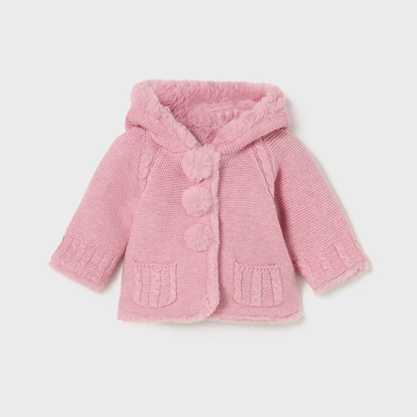 Mayoral Βρεφική Ζακέτα πομ-πον  για Κορίτσι Ροζ 13-02304-043