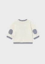 Mayoral Βρεφικό Ζέρσεϊ ζακάρ  για Αγόρι Άσπρο 13-02305-018 - Image 2