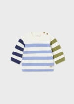 Mayoral Βρεφικό Ζέρσεϊ ριγέ για Αγόρι Εκρού 13-02307-029