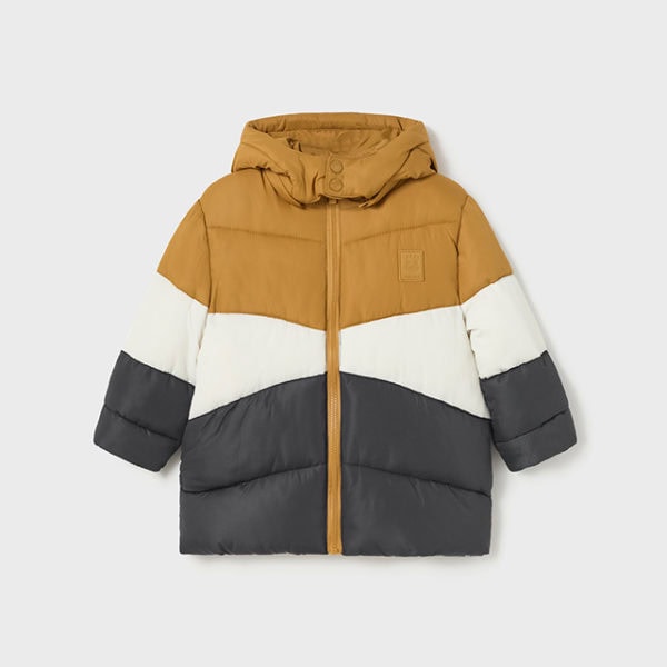 Mayoral Παιδικό Μπουφάν για Αγόρι Μπεζ 13-02437-087