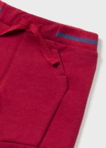 Mayoral Βρεφικό Παντελόνι μακρύ φούτερ  για Αγόρι Κόκκινο 13-02519-046 - Image 3