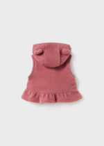 Mayoral Βρεφικό Σετ Φόρμα 3 τεμαχια γιλεκο μπλούζα παντελόνι για Κορίτσι Ροζ 13-02667-072 - Image 3