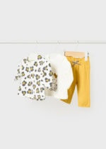 Mayoral Βρεφικό Φόρμα 3 τεμαχια για Κορίτσι Κίτρινο 13-02668-046