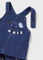 Mayoral Βρεφικό Σετ Σαλοπέτα φουτερ γουνινη  για Αγόρι Κόκκινο 13-02678-093 - Image 5