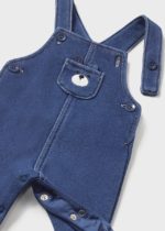 Mayoral Βρεφικό Σετ Σαλοπέτα φουτερ γουνινη  για Αγόρι Τζιν 13-02678-094 - Image 2