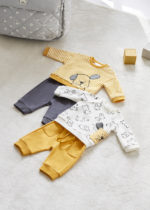 Mayoral Βρεφικό Σετ μακο 4 τεμαχια  για Αγόρι Κίτρινο 13-02681-021 - Image 4