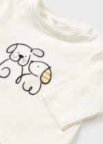 Mayoral Βρεφικό Σετ Φόρμα 3 τεμαχια μπλουζακι για Αγόρι Κίτρινο 13-02686-025 - Image 6