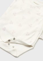 Mayoral Βρεφικό Σετ 2 Κορμάκια Μακρυμάνικα  για Κορίτσι Μωβ 13-02733-015 - Image 4