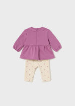 Mayoral Βρεφικό Σετ Κολάν 4 Κομμάτια  για Κορίτσι Μωβ 13-02741-083 - Image 3