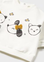 Mayoral Βρεφικό Σετ Κολάν 4 Κομμάτια  για Κορίτσι Κίτρινο 13-02744-026 - Image 5