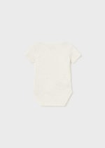 Mayoral Βρεφικό Κορμάκι κοντομανικο για Αγόρι Μπεζ 13-02745-061 - Image 2