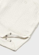 Mayoral Βρεφικό Κορμάκι κοντομανικο για Αγόρι Μπεζ 13-02745-061 - Image 3