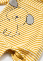 Mayoral Βρεφικό Φορμάκι Βελουτέ  για Αγόρι Κίτρινο 13-02754-050 - Image 3