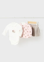 Mayoral Βρεφικό Σετ Ζακέτα Φούστα για Κορίτσι Ροζ 13-02851-059