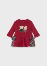 Mayoral Βρεφικό Φόρεμα  για Κορίτσι Κόκκινο 13-02863-015