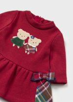 Mayoral Βρεφικό Φόρεμα  για Κορίτσι Κόκκινο 13-02863-015 - Image 3