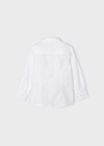 Mayoral Παιδικό Πουκάμισο για Αγόρι Άσπρο 13-04108-051 - Image 2