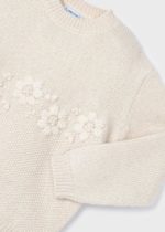 Mayoral Παιδικό Πουλόβερ για Κορίτσι Εκρού 13-04301-067 - Image 3