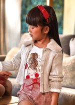 Mayoral Παιδική Ζακέτα για Κορίτσι Μπεζ 13-04309-010 - Image 4