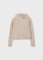 Mayoral Παιδική Ζακέτα για Κορίτσι Μπεζ 13-04309-010 - Image 2