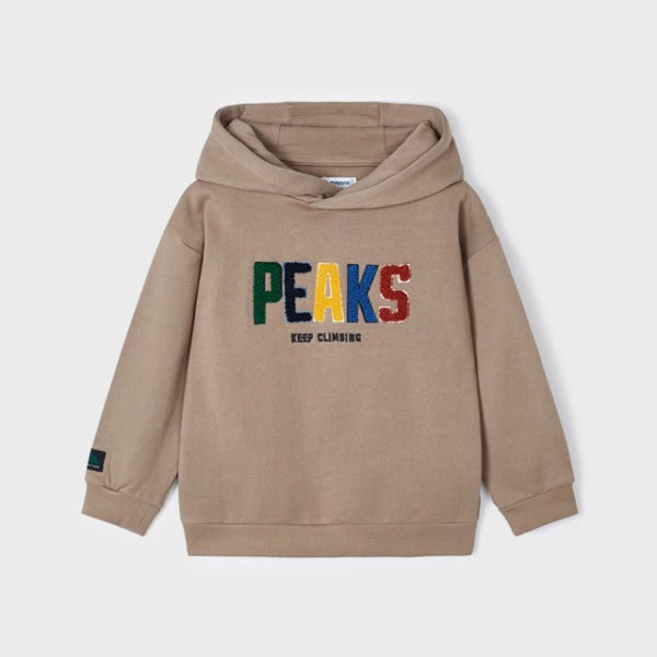 Mayoral Παιδικό Φούτερ για Αγόρι Μπεζ 13-04425-010