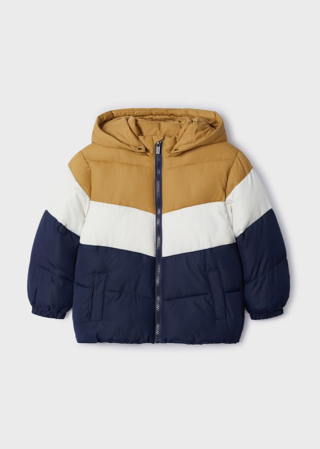 13-04435-027-L-4 Mayoral Παιδικό Μπουφάν για Αγόρι Καφέ 13-04435-027 - Image 1
