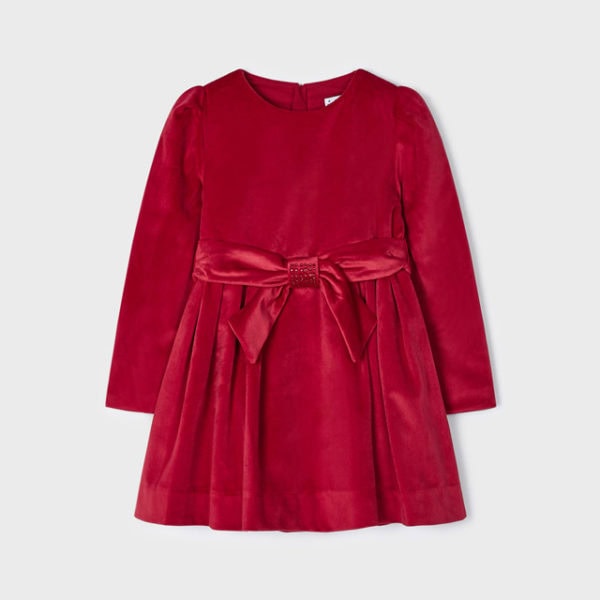 Mayoral Παιδικό Φόρεμα για Κορίτσι Κόκκινο 13-04917-074