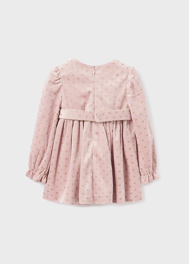 13-05506-072-L-5 Abel & Lula Βρεφικό Φόρεμα για Κορίτσι Ροζ 13-05506-072 - Image 2