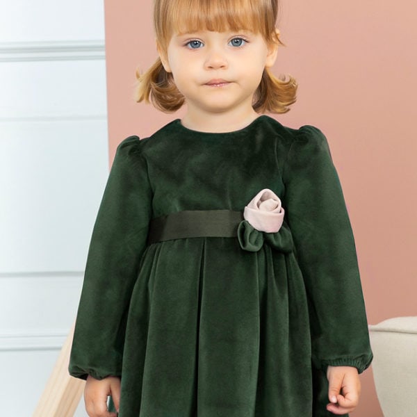 Abel & Lula Βρεφικό Φόρεμα για Κορίτσι Πράσινο 13-05509-081