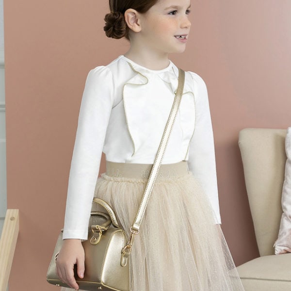 Abel & Lula Παιδική Φουστά για Κορίτσι Μπεζ 13-05518-009