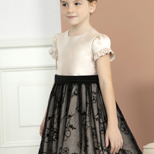 Abel & Lula Παιδικό Φόρεμα για Κορίτσι Μπεζ 13-05523-009