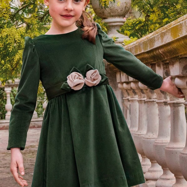 Abel & Lula Παιδικό Φόρεμα για Κορίτσι Πράσινο 13-05529-081