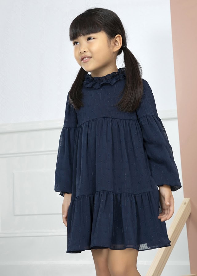 13-05535-035-L-1 Abel & Lula Παιδικό Φόρεμα για Κορίτσι Μπλε 13-05535-035 - Image 1