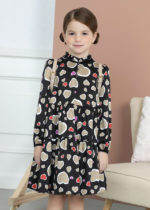 Abel & Lula Παιδικό Φόρεμα για Κορίτσι Μαύρο 13-05539-008