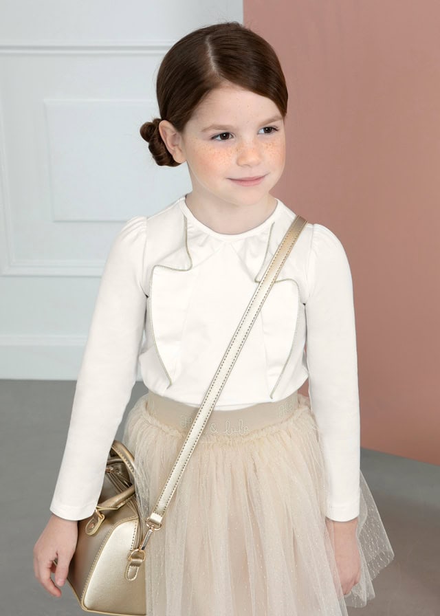 13-05653-004-L-1 Abel & Lula Παιδική Μπλούζα για Κορίτσι Εκρού 13-05653-004 - Image 1