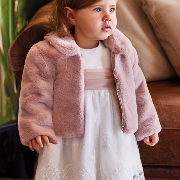 Abel & Lula Παιδικό Παλτό για Κορίτσι Ροζ 13-05845-090