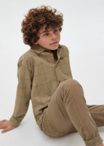 Mayoral Παιδικό Πουκάμισο για Αγόρι Πράσινο 13-07186-020 - Image 4