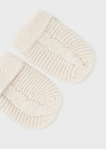 Mayoral Βρεφικό Σετ σκουφος γαντια και κασκολ για Κορίτσι Μπεζ 13-09663-065 – Bild 5