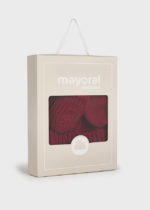 Mayoral Βρεφικό Σετ σκουφος και γαντια  για Αγόρι Κόκκινο 13-09666-088 - Image 4