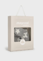 Mayoral Βρεφικό Σετ σκουφος και γαντια  για Αγόρι Γκρι 13-09667-035 - Image 4