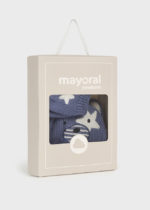 Mayoral Βρεφικό Σετ σκουφος και γαντια  για Αγόρι Μπλε 13-09667-037 - Image 4